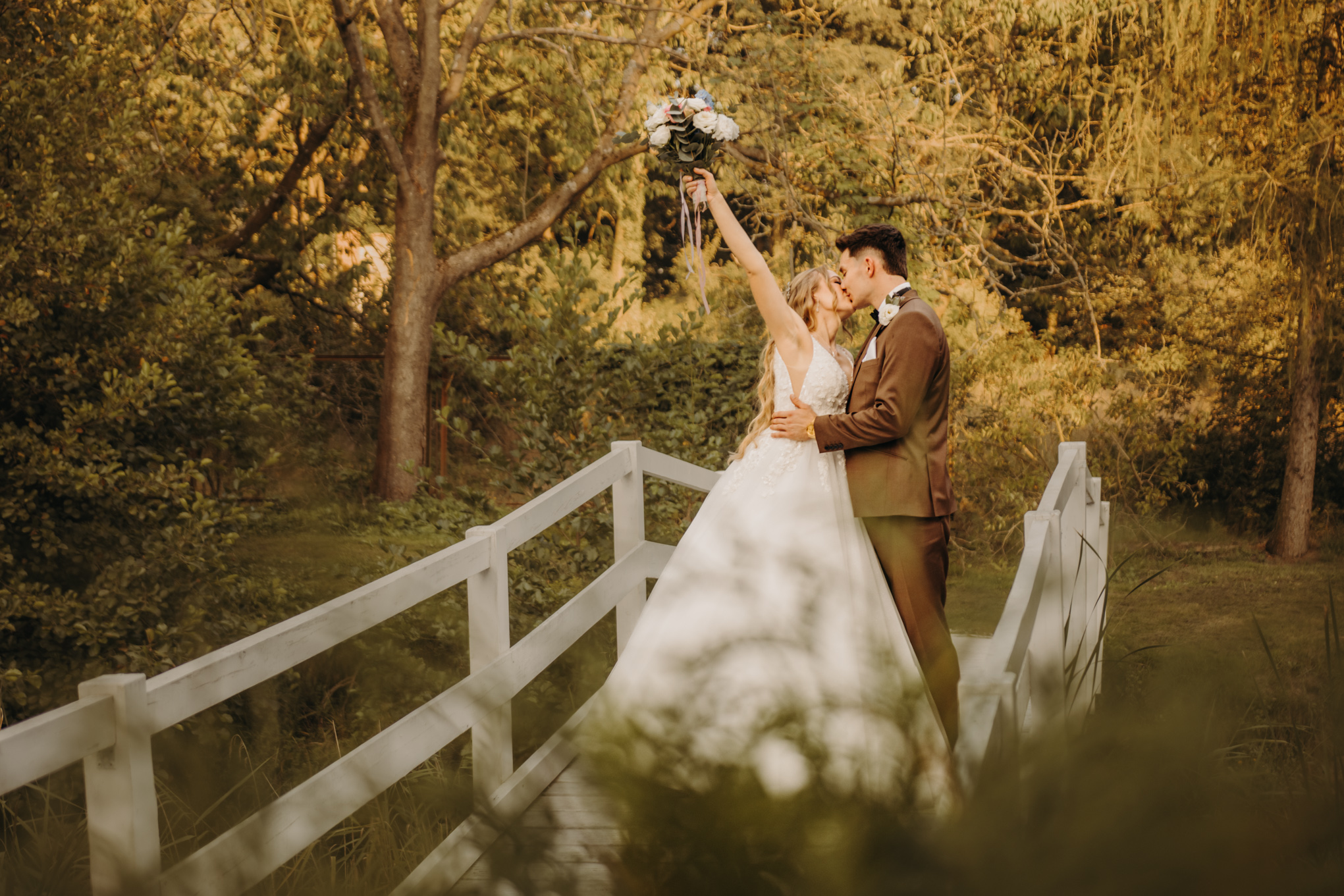 Sesja plenerowa w dniu ślubu Pary Młodej fotografie ślubne Lubuskie